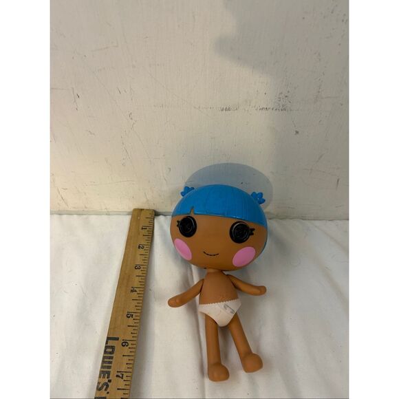Lalaloopsy little doll bundles snuggle stuff blue hair no clothes 01/06 - Picture 3 of 4